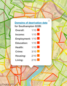 Deprivation data